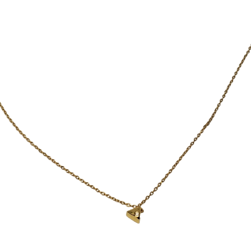 NEW Gorjana Triangle Charm Necklace - Picture 8 of 8